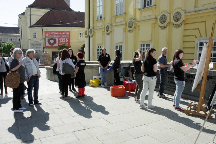 Újíts, hogy alkoss - európai iskolák projektzárója a Városházán