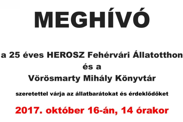 Rajzkiállítás és szavalóverseny a 25 éves HEROSZ jubileumi eseménysorozatában